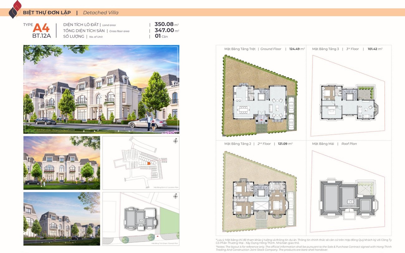 thiết kế biệt thự hồng hạc city bắc ninh