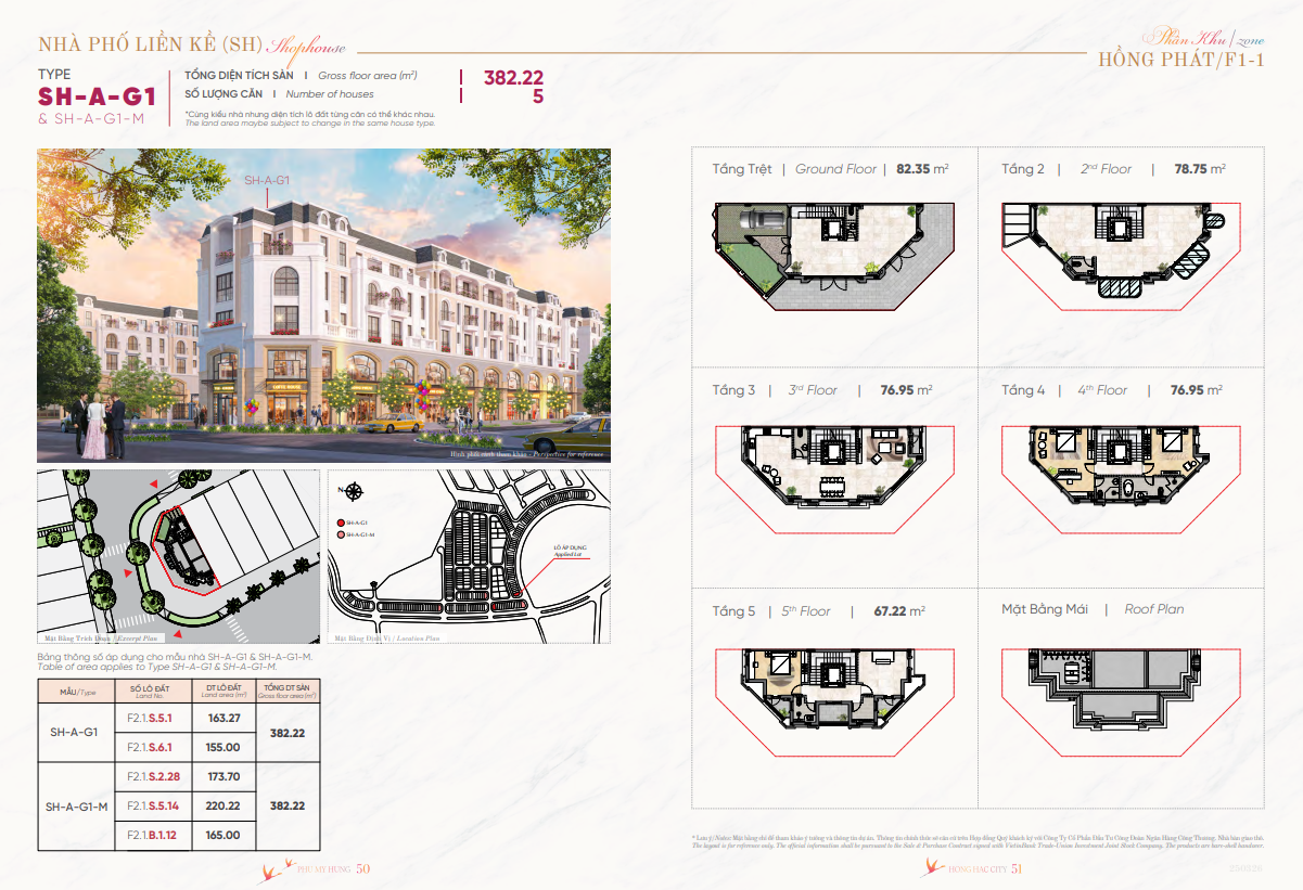 thiết kế shophouse Hồng Hạc City Bắc Ninh