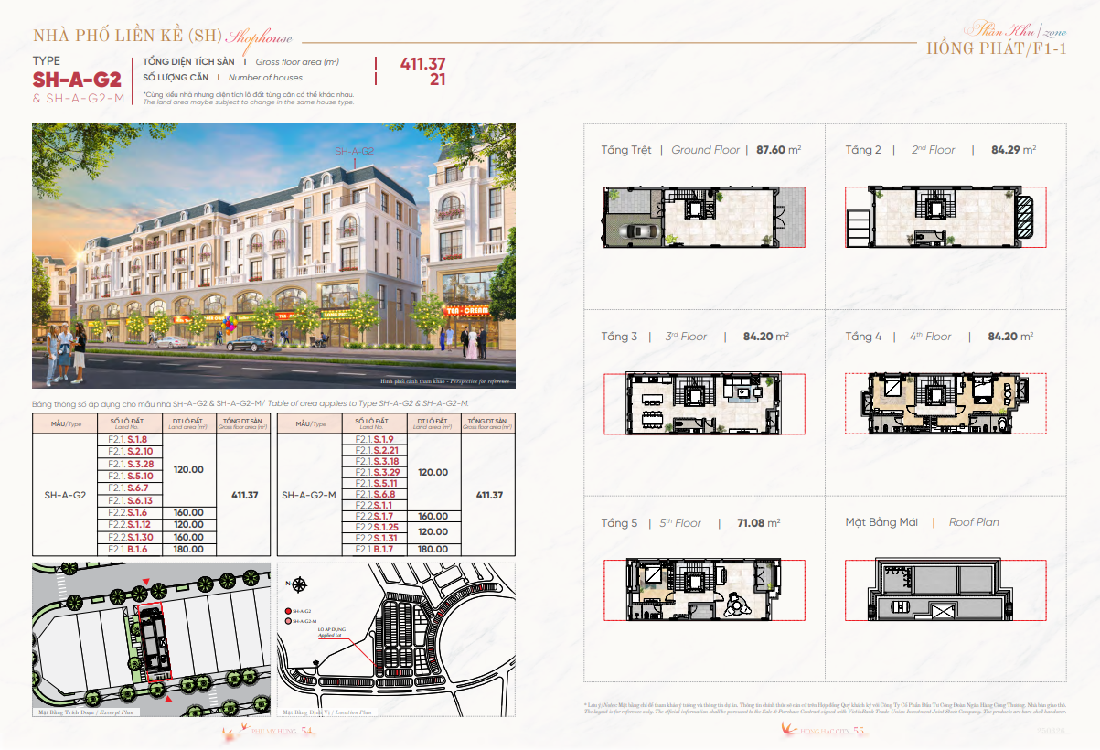 thiết kế shophouse Hồng Hạc City Bắc Ninh
