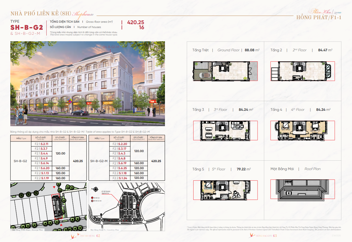 thiết kế shophouse Hồng Hạc City Bắc Ninh